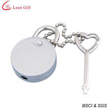 Logo personnalisé Blank Lovers Keychain (LM1308)